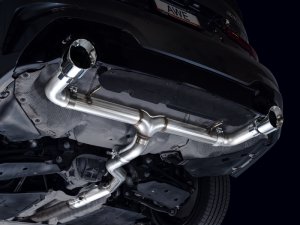 BMW 3 Series Performance Exhaust - Rear - AWE Tuning - Axle-Back Track Edition, Dual Exit, Dual 4.5